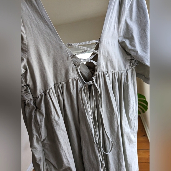 Anthropologie Forever That Girl Ruched Babydoll Mini Dress (XL) - Picture 7 of 9